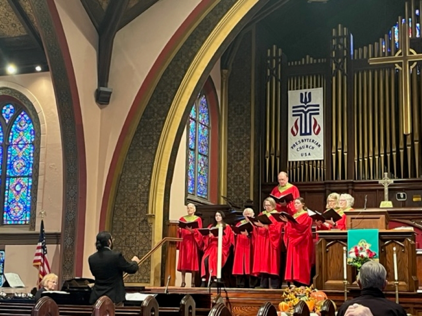 First Presbyterian Church choir