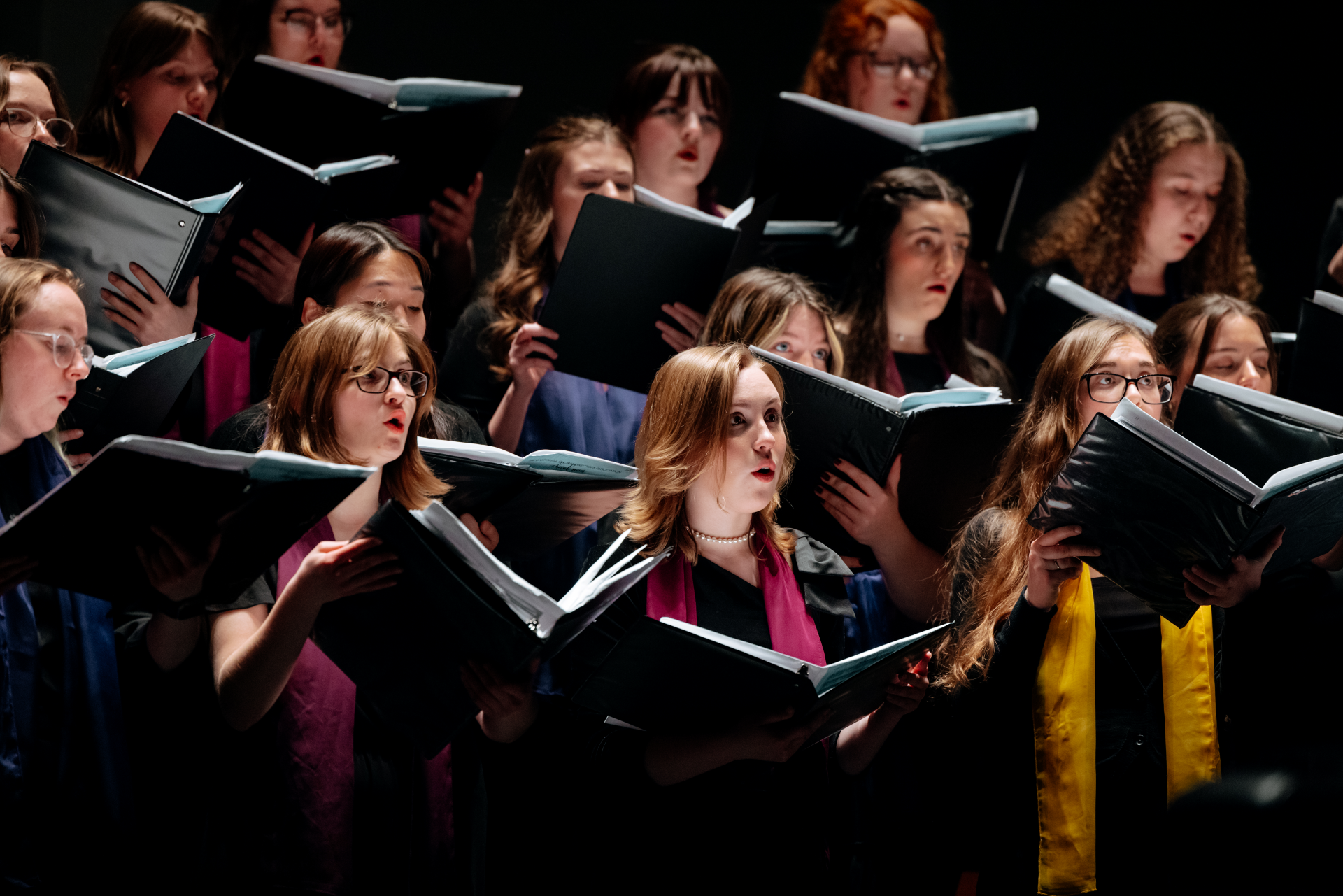 UNI Choirs performing