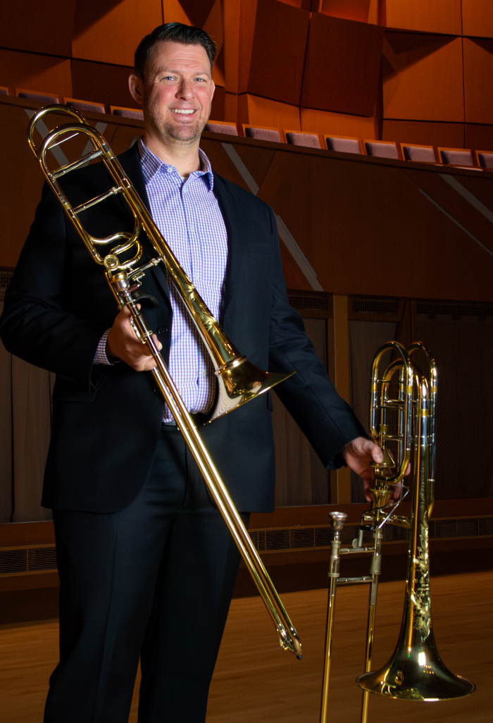 Justin Cook, trombone