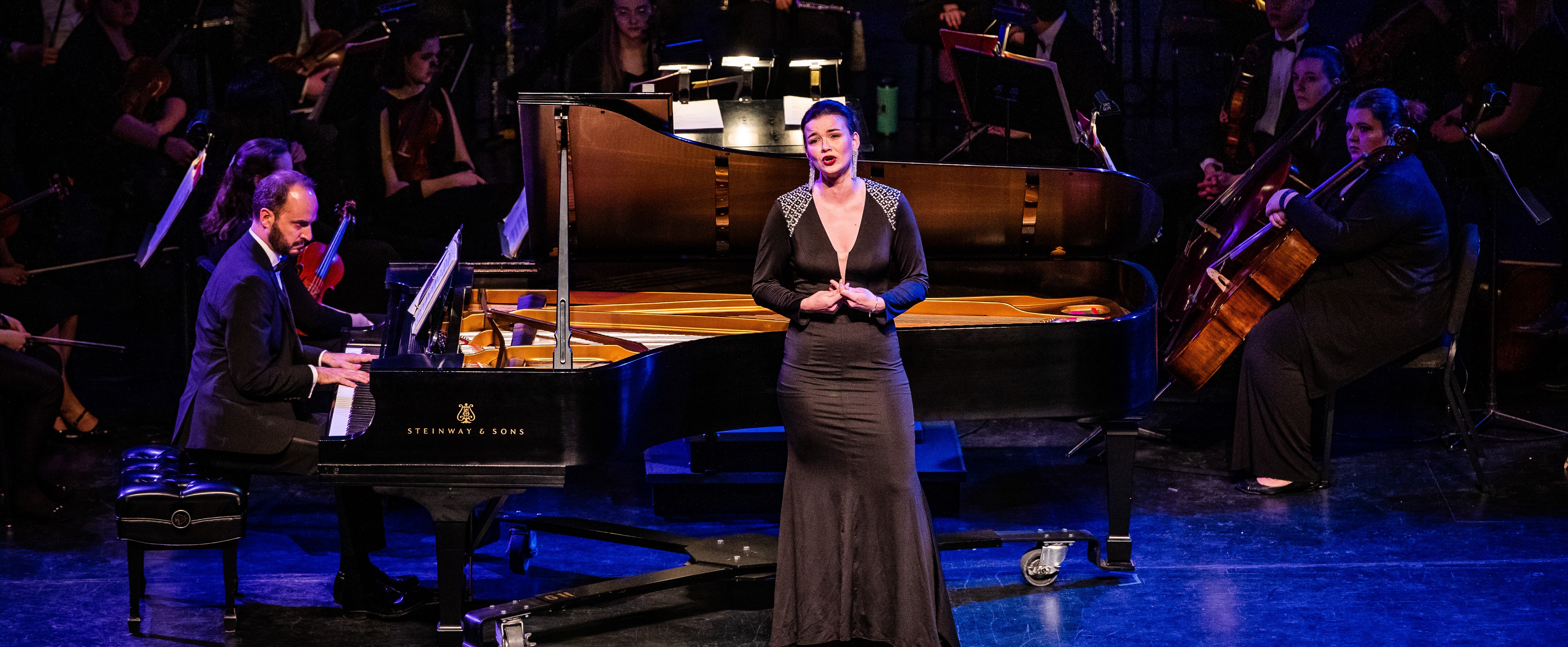 Faculty and student opera performers