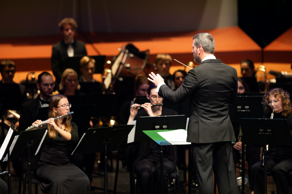 Photo of Wind Ensemble at UNI