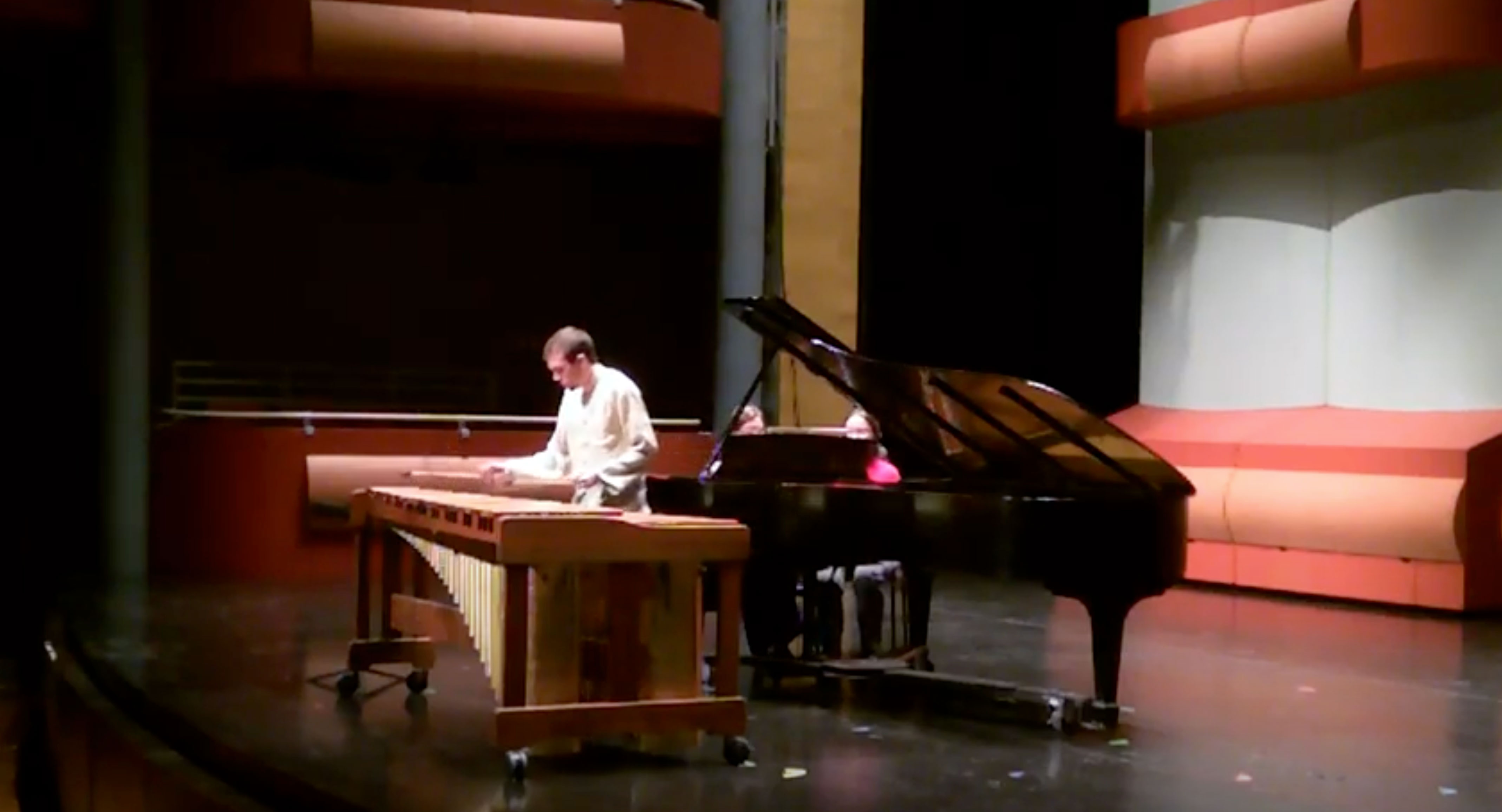 Nathaniel Maurice Hawkins plays the Concerto No. 2 for Marimba by Gillingham