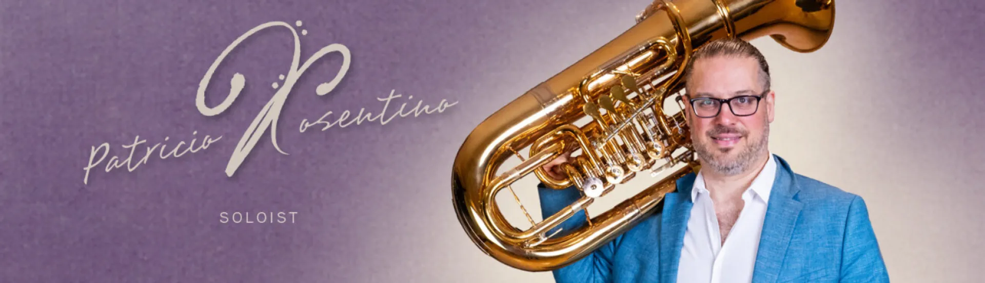 Patricio Cosentino with tuba