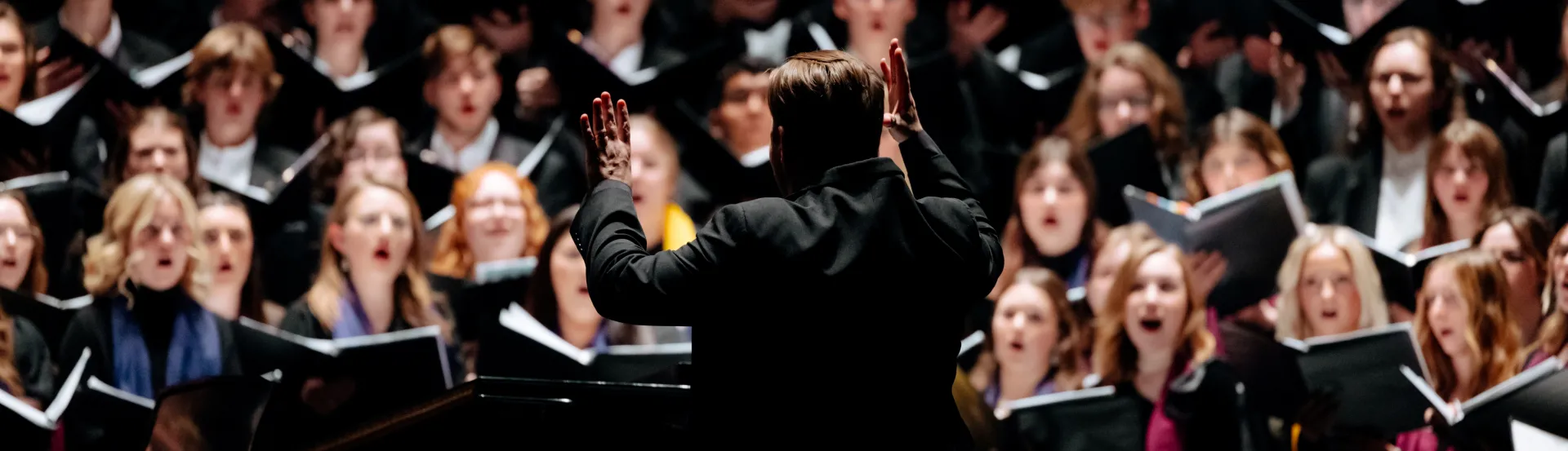 UNI Choirs performing
